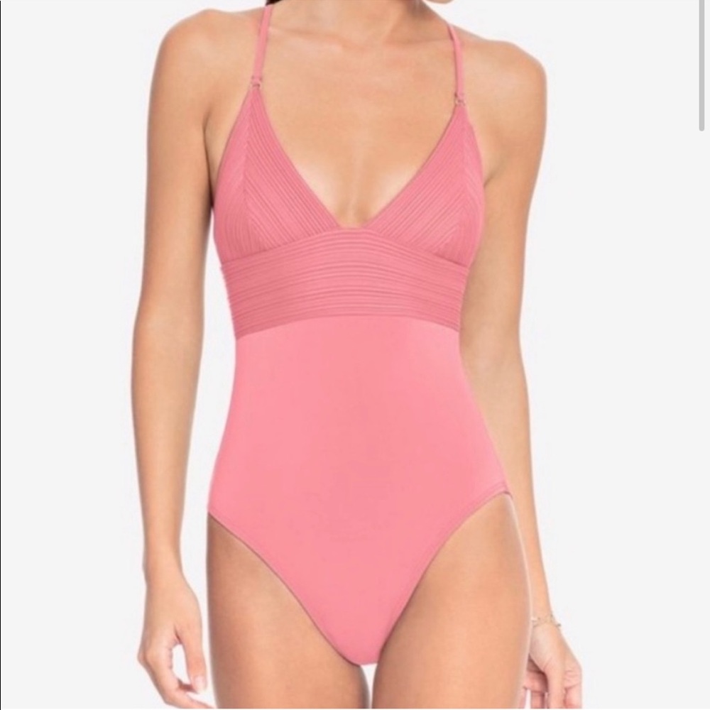 ROBIN PICCONE Lily swim suit in Pink Lemonade